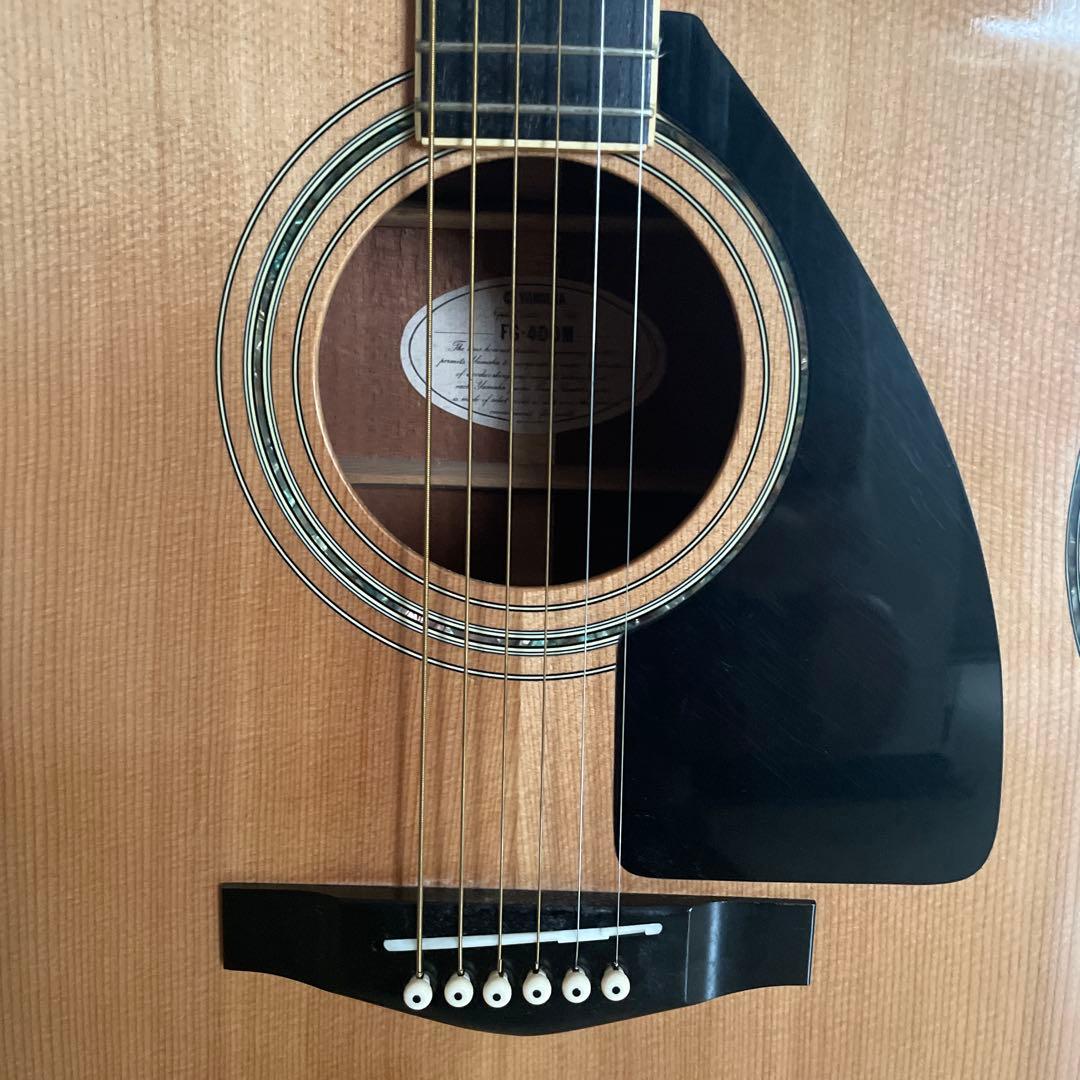 YAMAHA FG-400M 【トップ単板 & バック単板】日本製 石川鷹彦監修