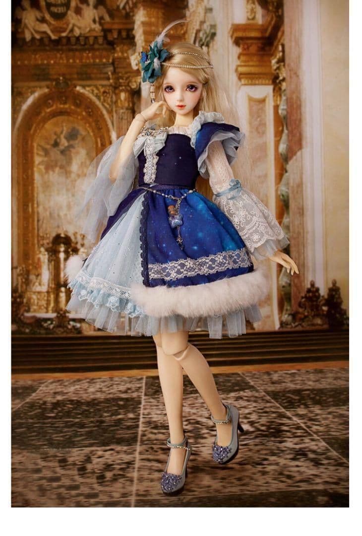 WG16 BJD　1/3 ドール 衣装 ロリタ 洋服　ワンピース ハンドメイ 楽天市場】BJDドール服 ロリータ ワンピース グリーン ボンネット 帽子