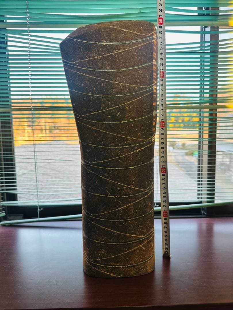 宮沢章 線文花器