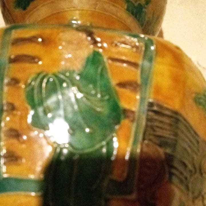 中国陶磁器 明法花 瓢箪型壺