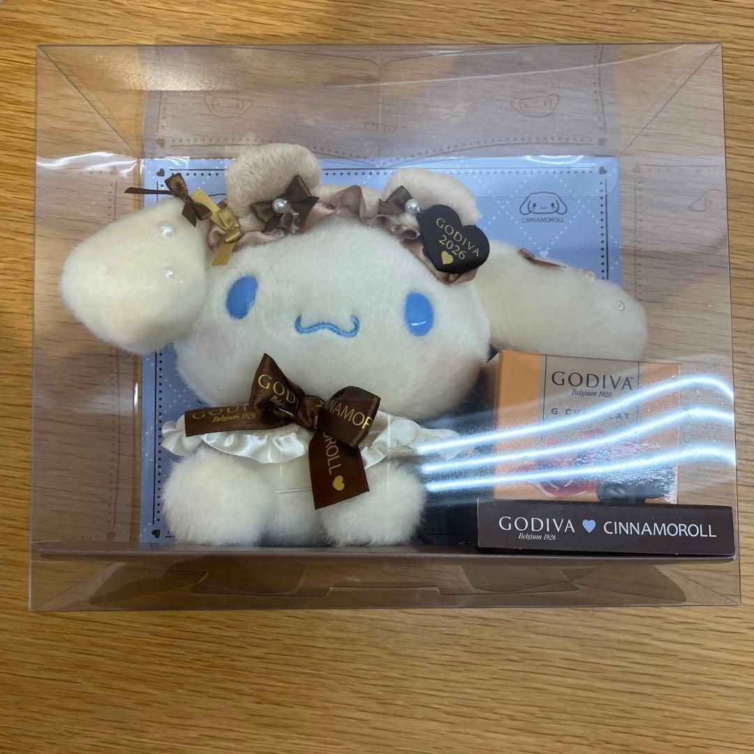 未開封新品 GODIVA ゴディバ シナモン シナモロール ぬいぐるみ 2026