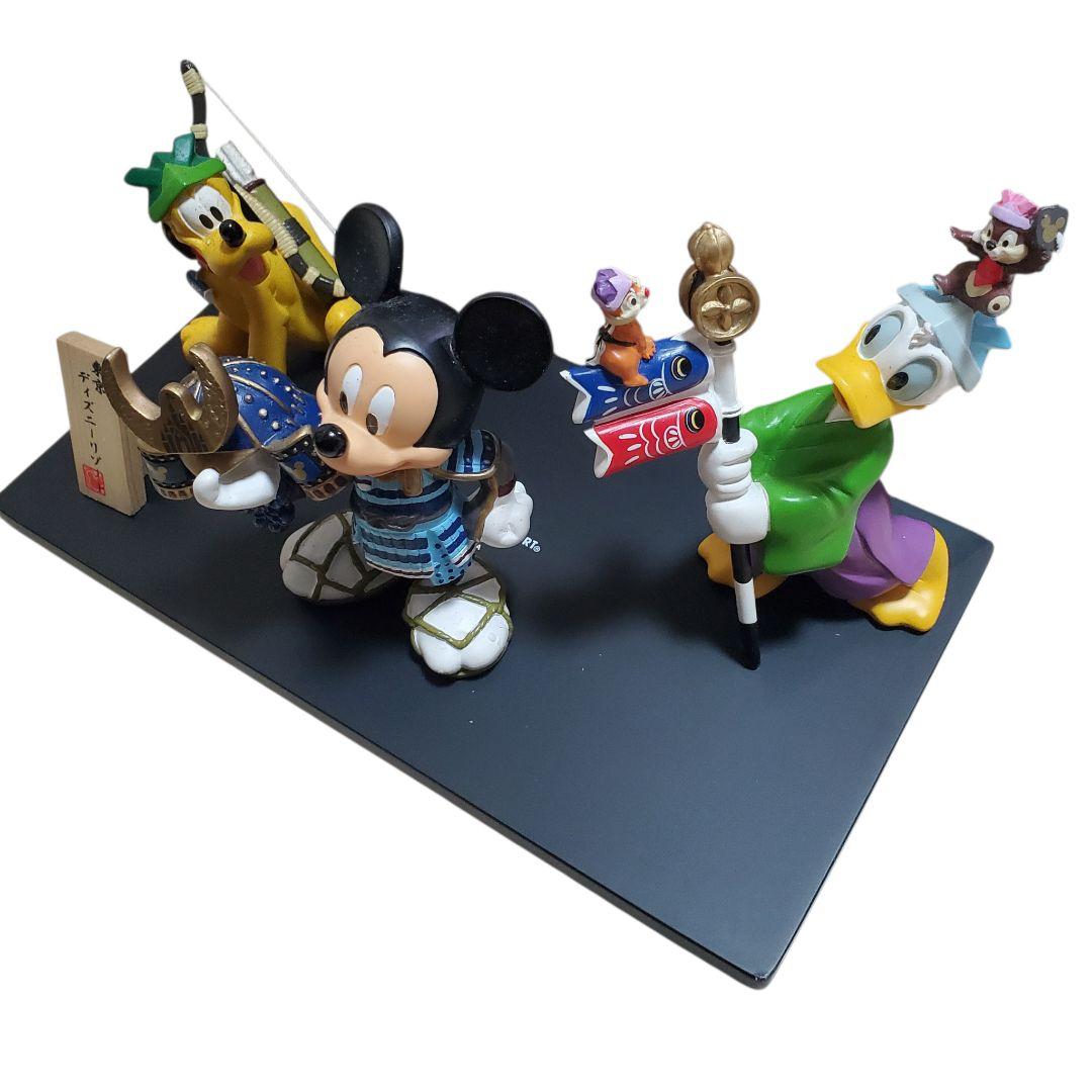 美品】東京ディズニーリゾート 五月人形 ミッキー 兜 鯉のぼり 端午の