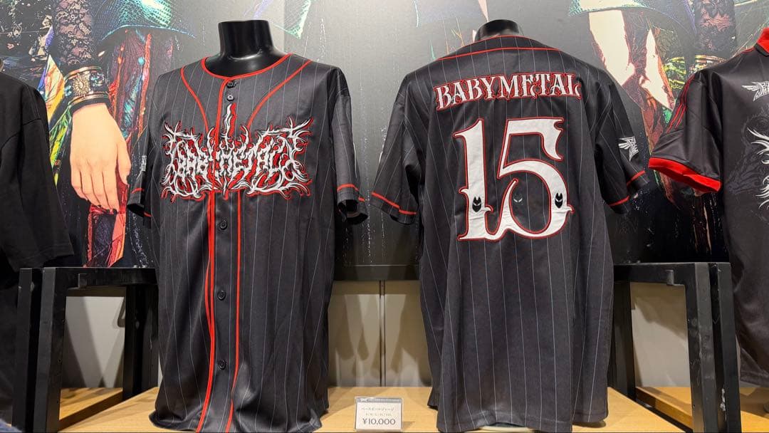 BABYMETAL ベースボールジャージ Lサイズ - メルカリ