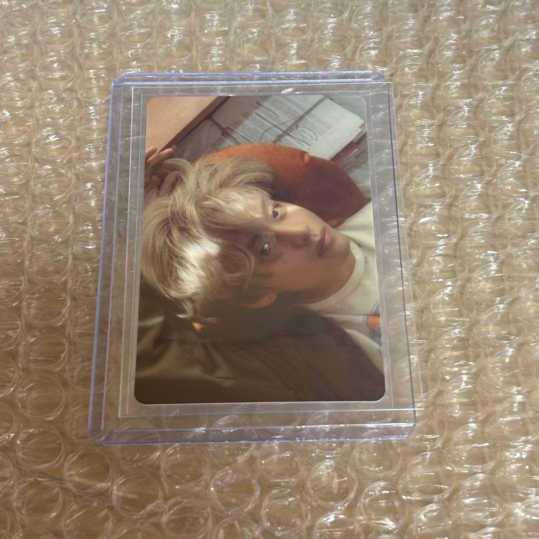 BTS V layover ユニバ 特典 ラキドロ トレカ 3枚 コンプ テテ - メルカリ