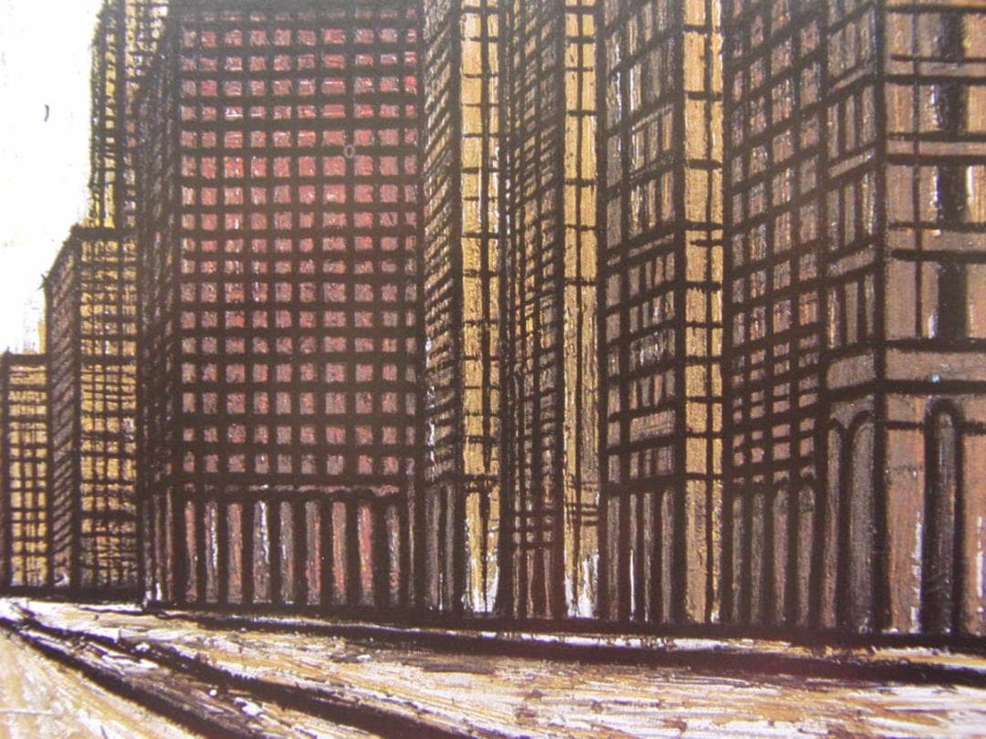 ベルナール・ビュッフェ、「NEW YORK-Park avenue」 - メルカリ