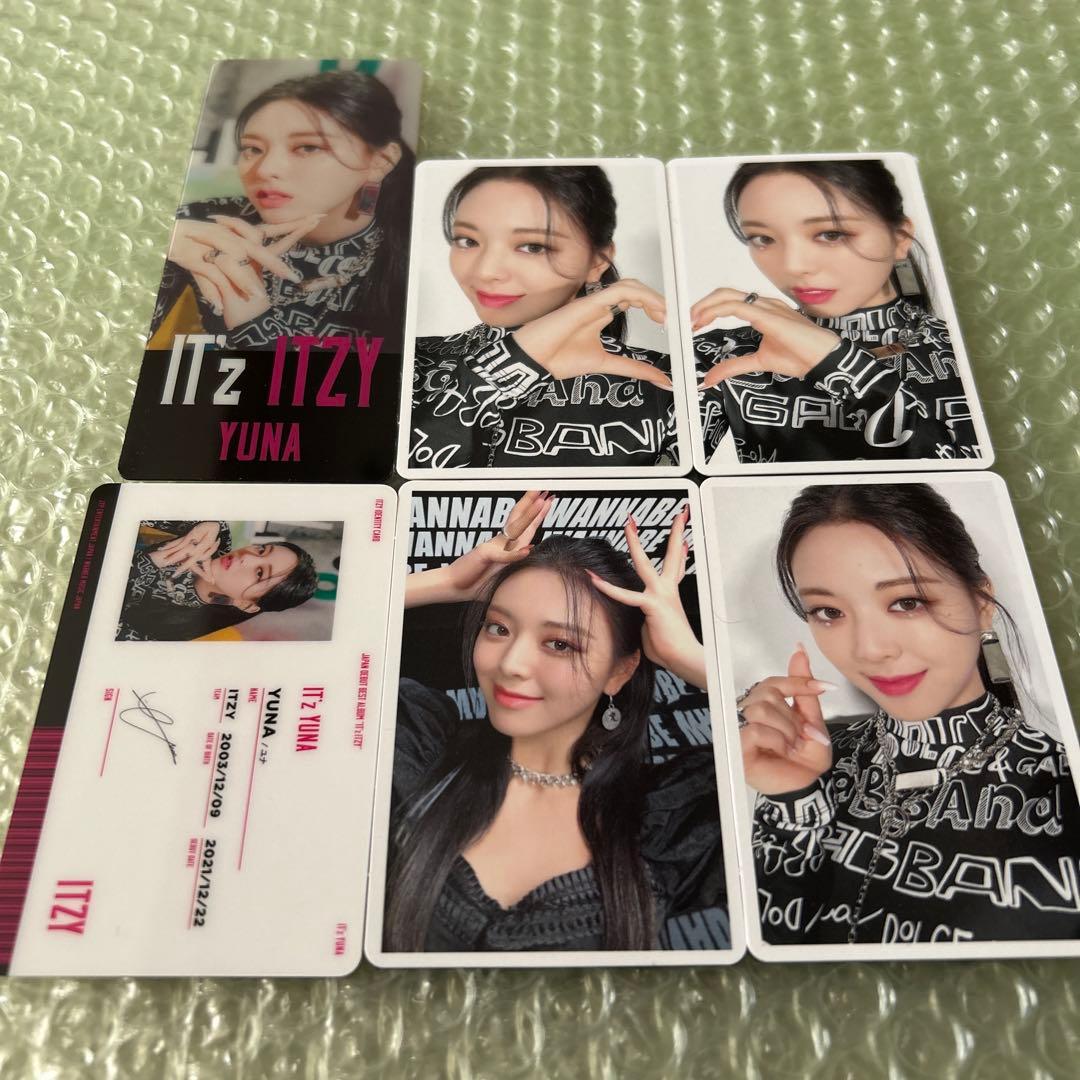 ITZY ユナ トレカ IDカード セット IT'zITZY コンプ - メルカリ