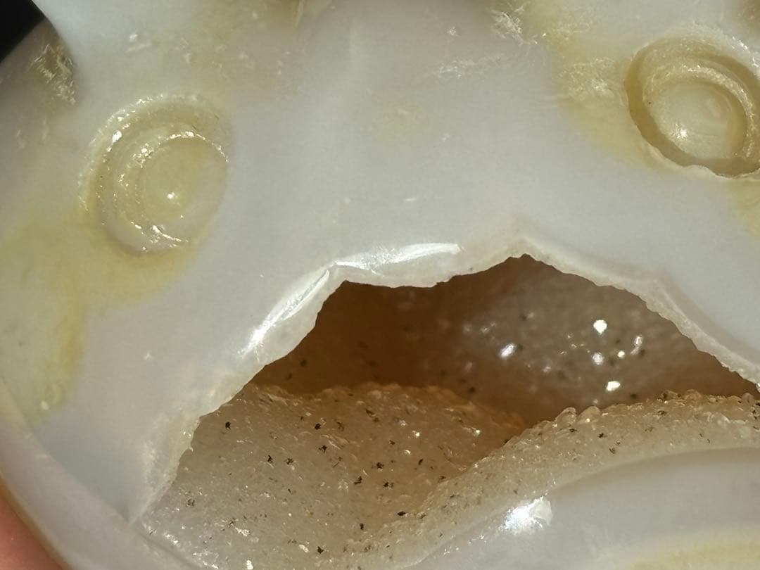 《キラキラジオード＊アゲートのカービング》