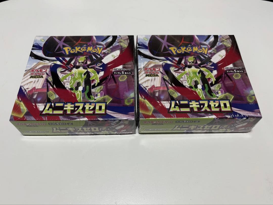 ポケモンカードゲーム ムニキスゼロ 2BOX シュリンク付き 新品未開封