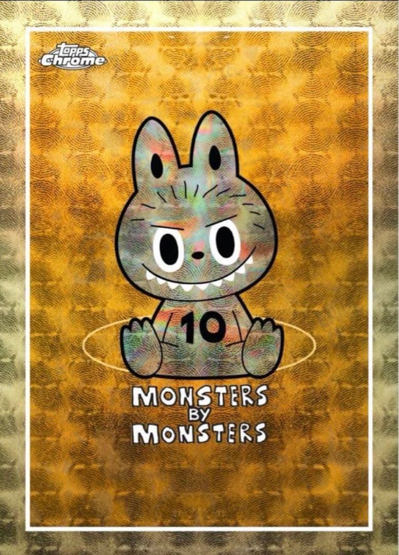 topps chrome labubu ラブブ トレカ 新品未開封1箱 - メルカリ