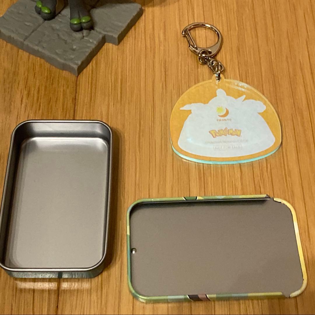 ポケモン オーガポン フィギュア アクリルキーホルダー 缶ケース