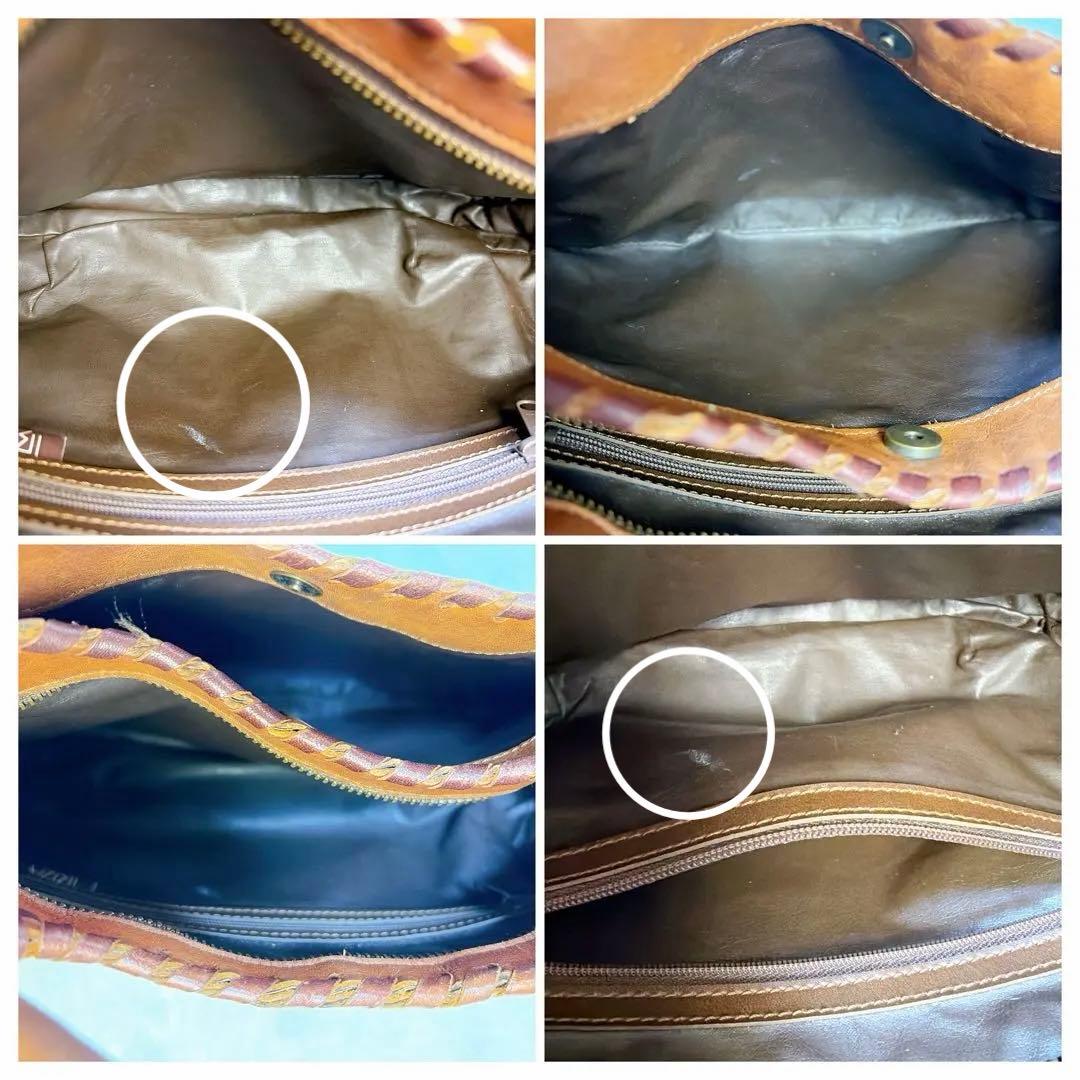 希少✨青山IBIZA イビサ バッファローレザー パッチワーク