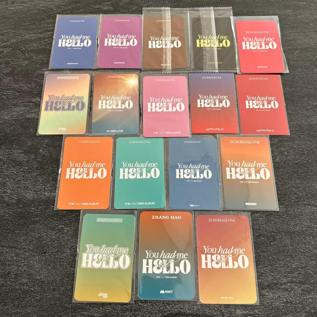 ZB1 ゼベワン ハオ トレカ まとめ売り 41枚 - メルカリ