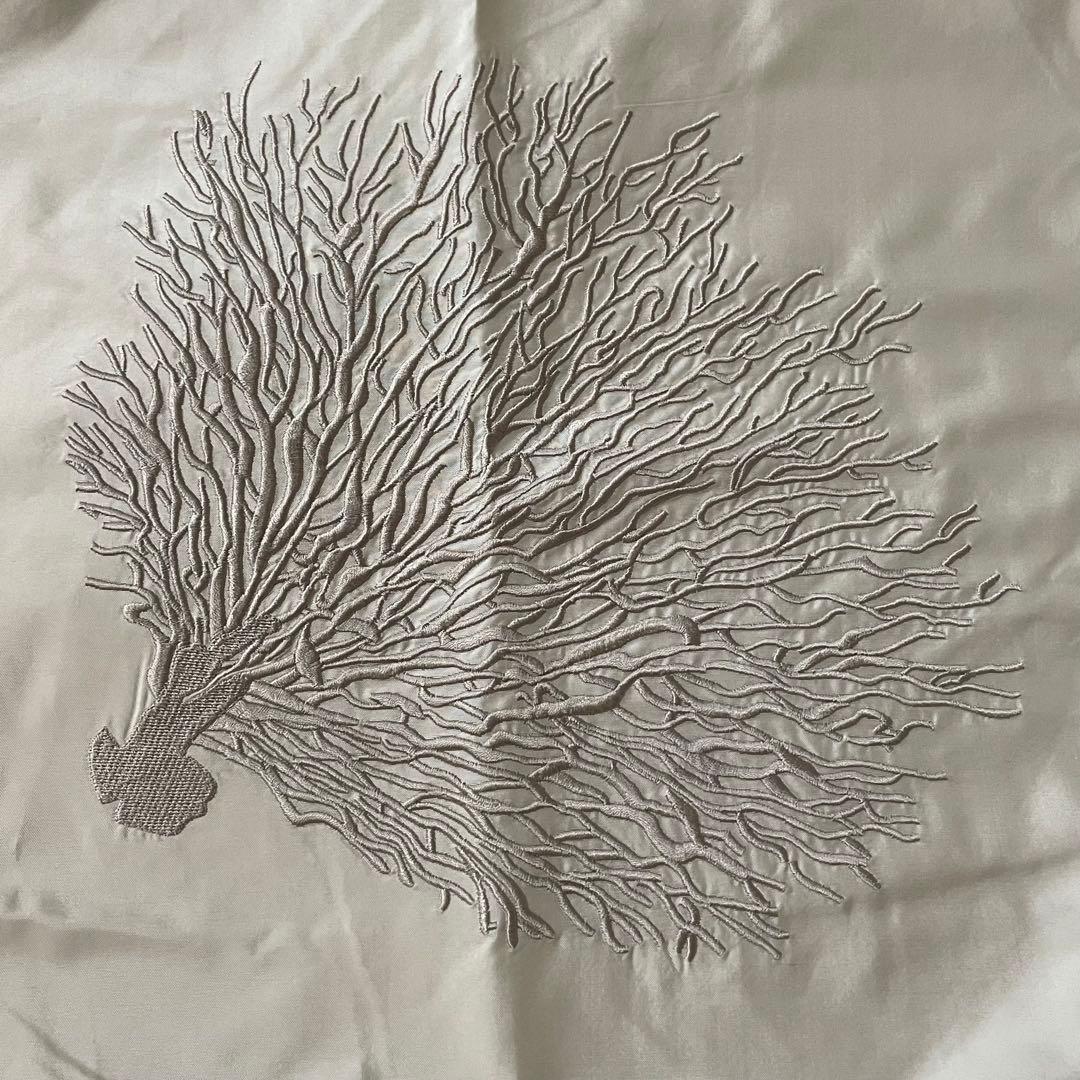 JIM THOMPSON ジムトンプソン クッションカバー 珊瑚 シルク100