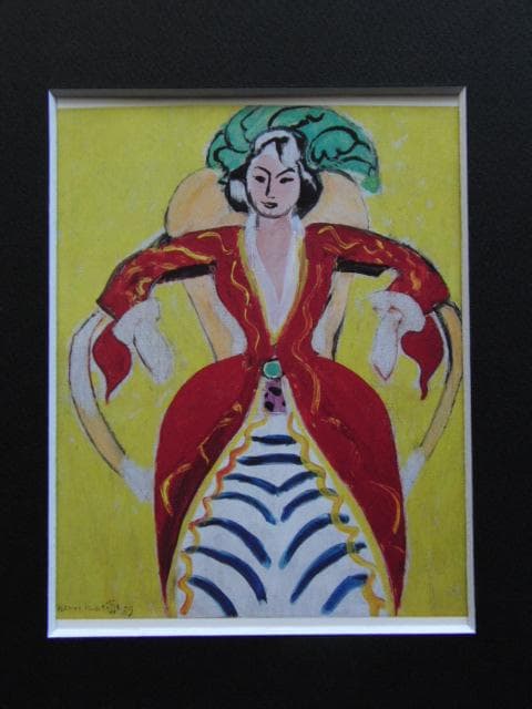 アンリ・マティス、【ラ・フランス】、希少画集画より、状態良好