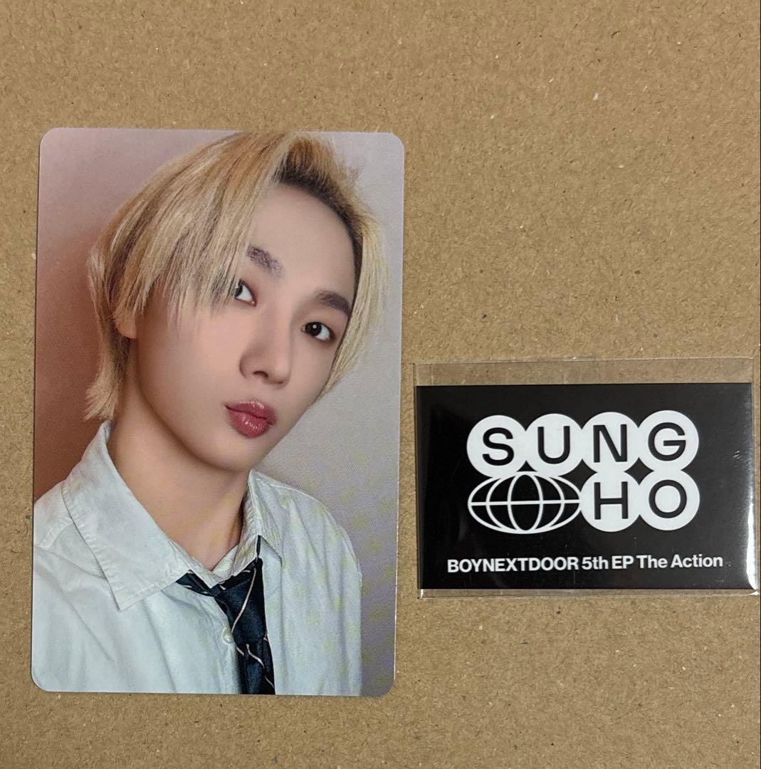 BOYNEXTDOOR ソンホ トレカ the action 特典 - メルカリ