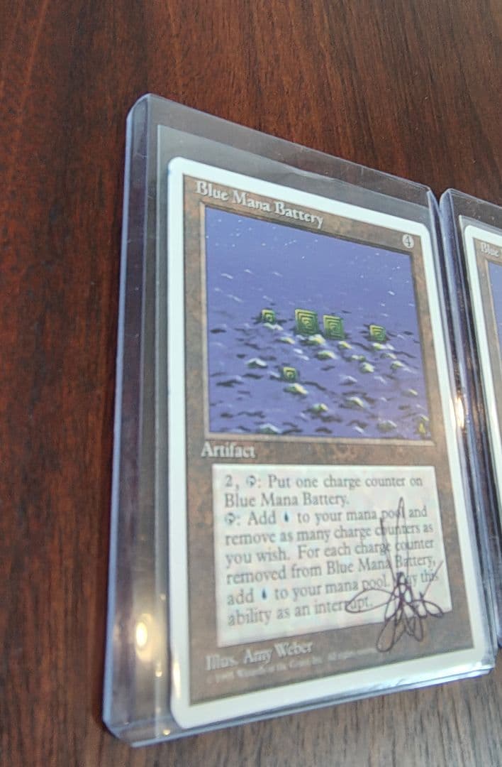MTG Blue Mana Battery AP アーティストプルーフ アート - メルカリ