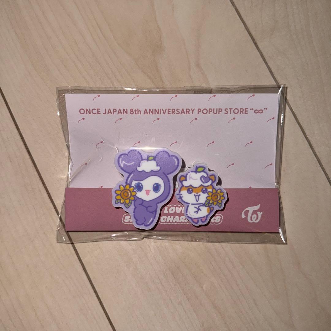 TWICE サナ コロコロクリリン クリップセット 渋谷ポップアップ - メルカリ