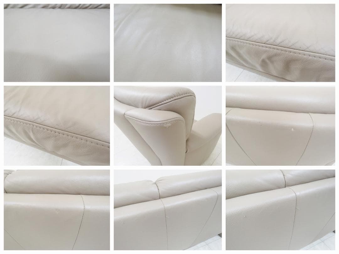 kou様 ヒモラ□3人掛けソファ ベルク 本革□トープ色□IDC大塚家具□32