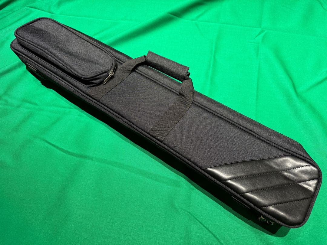ビリヤードキューケース（3B×4Sモデル）新品　ソフトケース　ブラック　軽量 キューケース ソフト SC3B4S ブラック