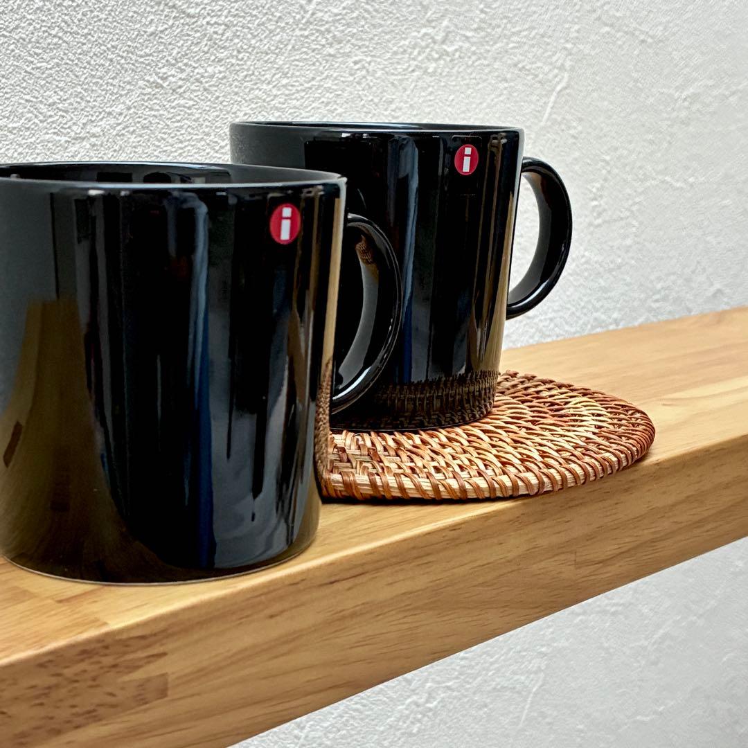 イッタラ ティーマ ブラック マグ 2個セット 廃盤カラー - メルカリ
