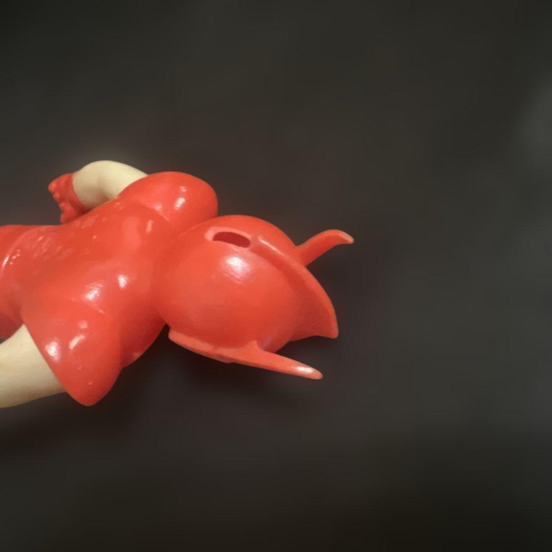 ポピー 未来ロボダルタニアス 盾剣人 ソフビ フィギュア 昭和レトロ