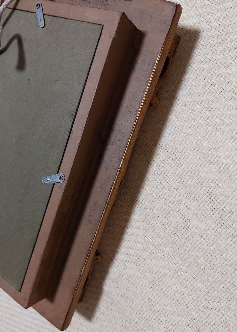 油彩　猫　柳田昌和　チビとら