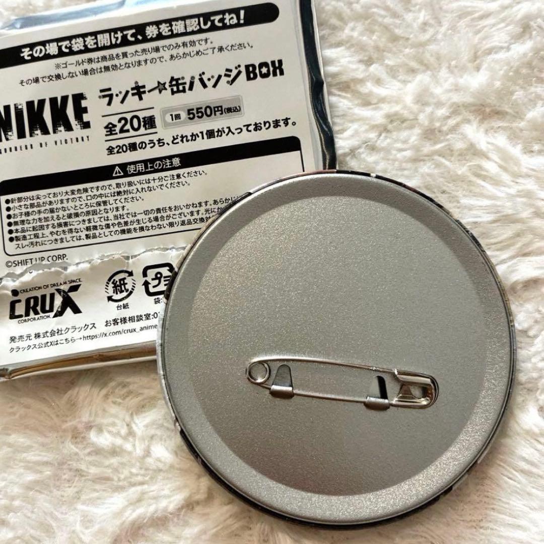 ノワール ラッキー缶バッジbox 勝利の女神NIKKE メガニケ - メルカリ