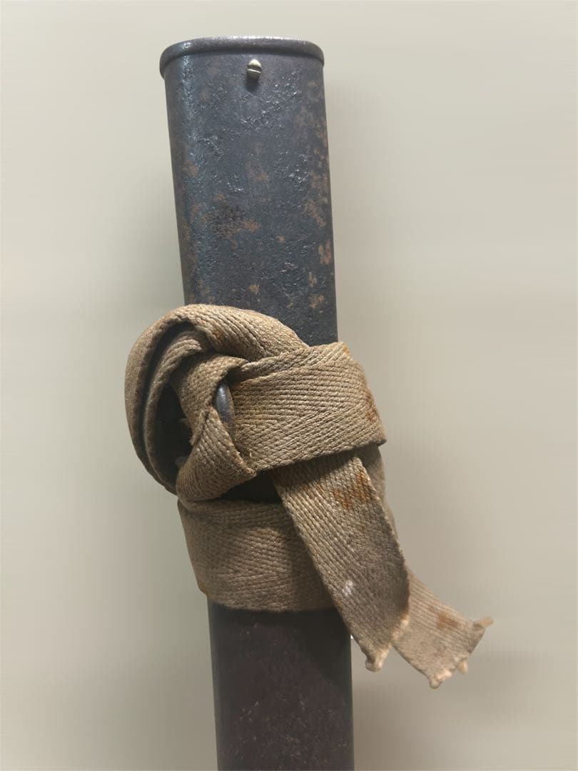 【希少価値】旧日本軍 軍刀 拵えのみ 58.5cm 鉄製