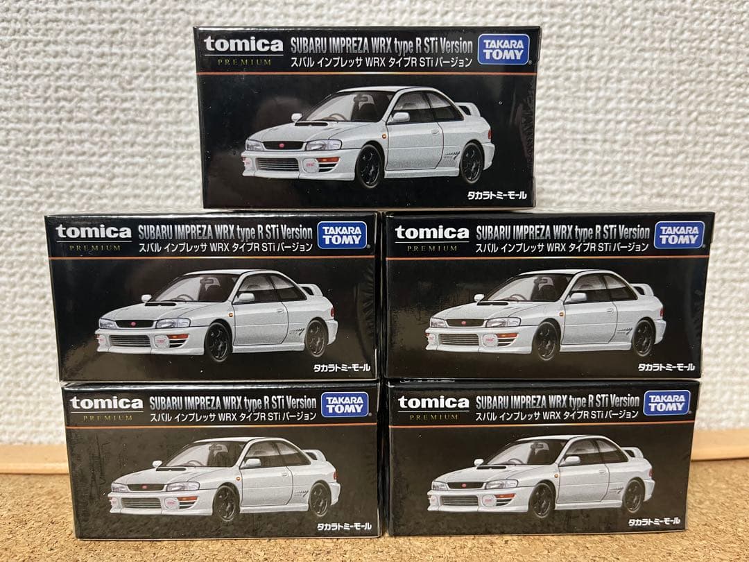 ☆タカラトミーモールオリジナル スバル インプレッサ WRX タイプR☆ タカラトミーモールオリジナル トミカプレミアム スバル インプレッサ