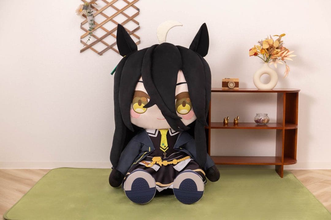 な*認様 どきゅーとウマ娘 超特大ぬいぐるみ マンハッタンカフェ 劇場版『ウマ娘 プリティーダービー 新時代の扉』より、「マンハッタン