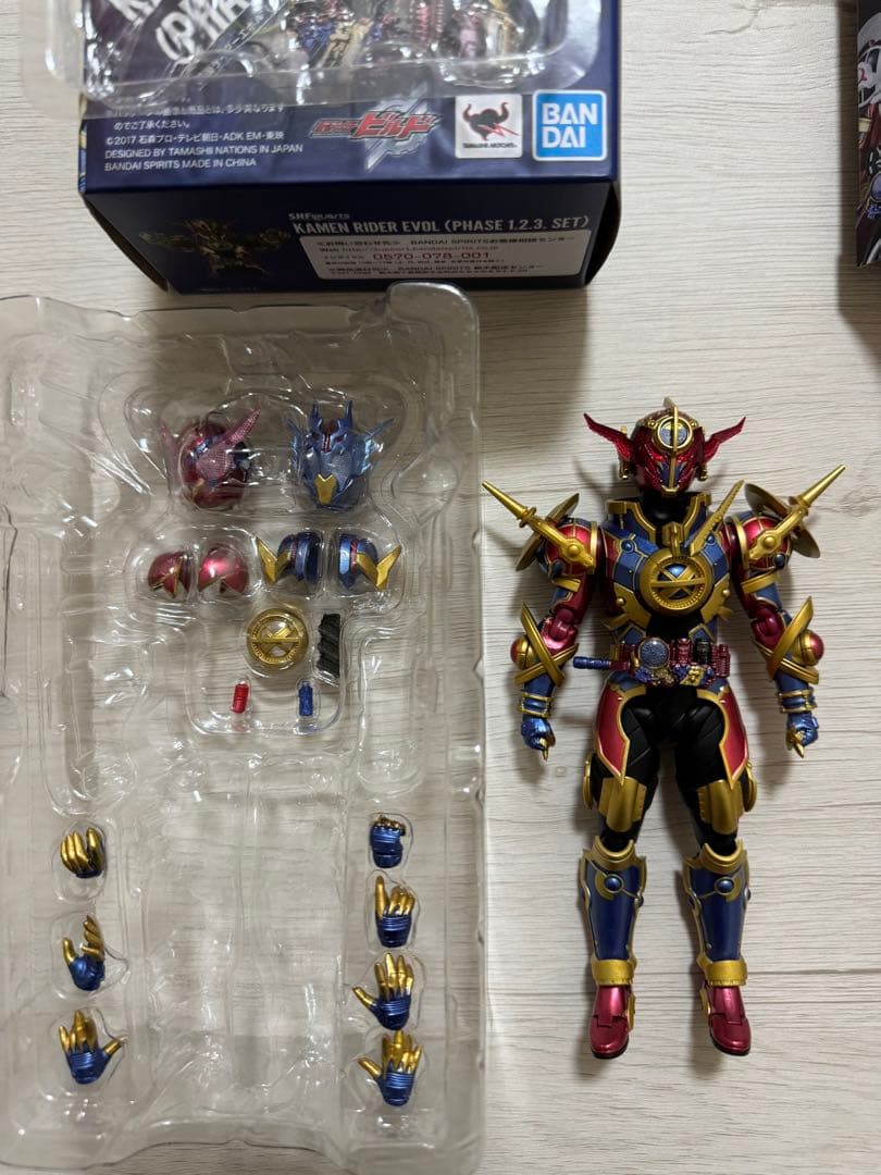 買*O様 S.H.Figuarts 仮面ライダーエボル 4点セット