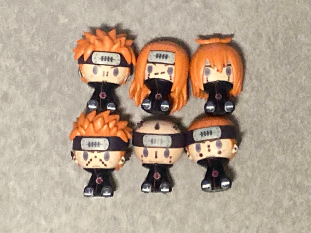 一番くじ NARUTO G賞 ペイン六道 ちょこのっこフィギュア 6体セット