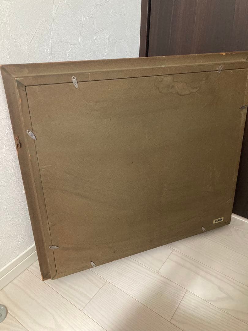 油彩画 山と川の風景 北岳 今井弘画伯 F8号 - メルカリ