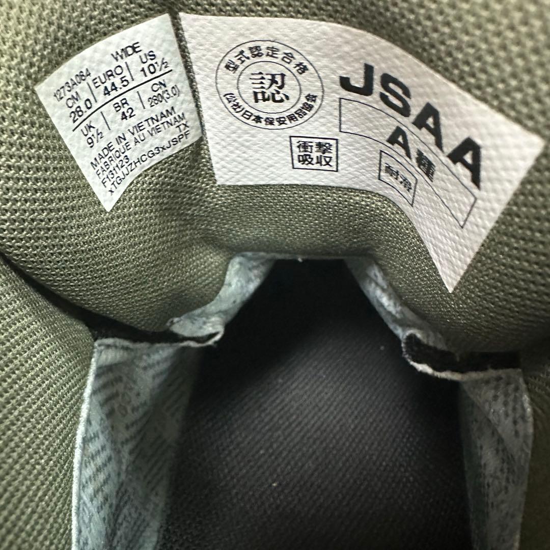 asics 防水安全靴　ウインジョブCP604 G-TX BOA 28.0cm