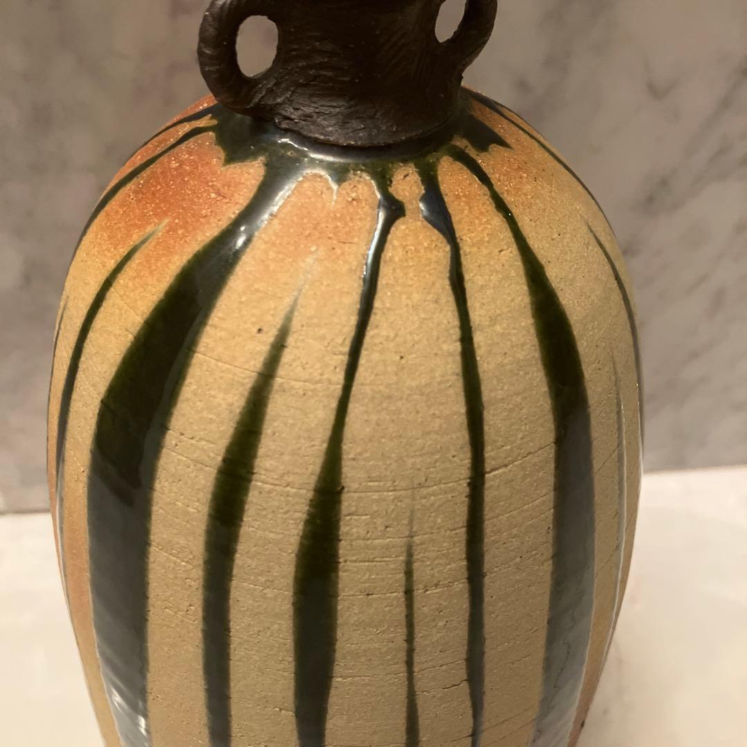 90 年代スリランカ作家Ajith さんが手掛けた雰囲気抜群の花瓶の通販