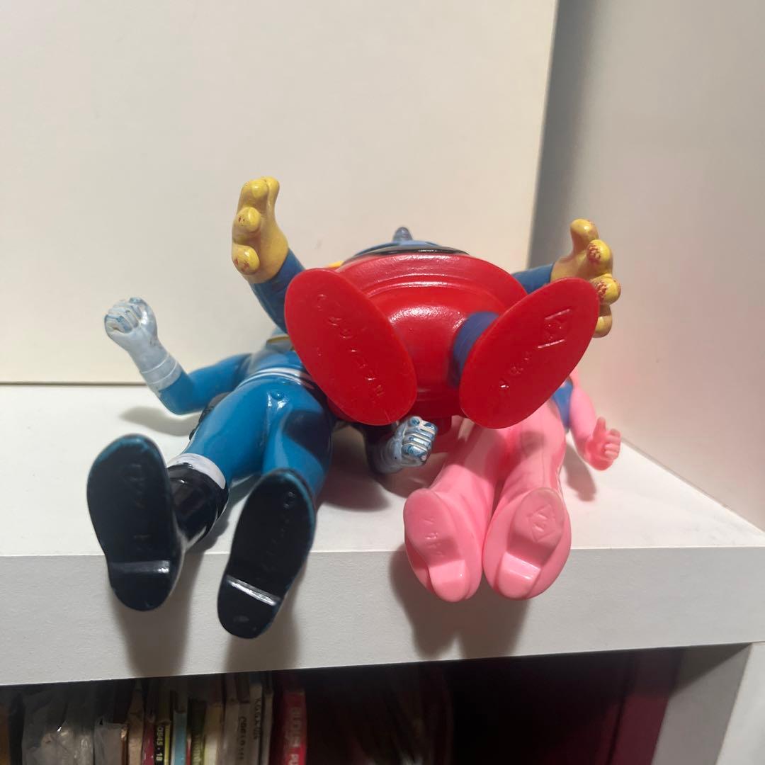 タカトク製 タイムボカン 丹平 淳子 チョロ坊 ソフビ フィギュア