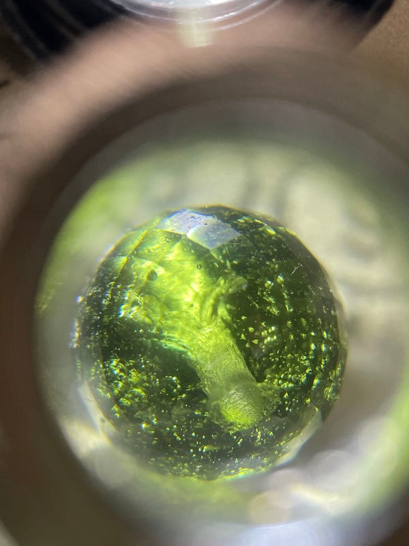 オ*ユ様 激レア　モルダバイト