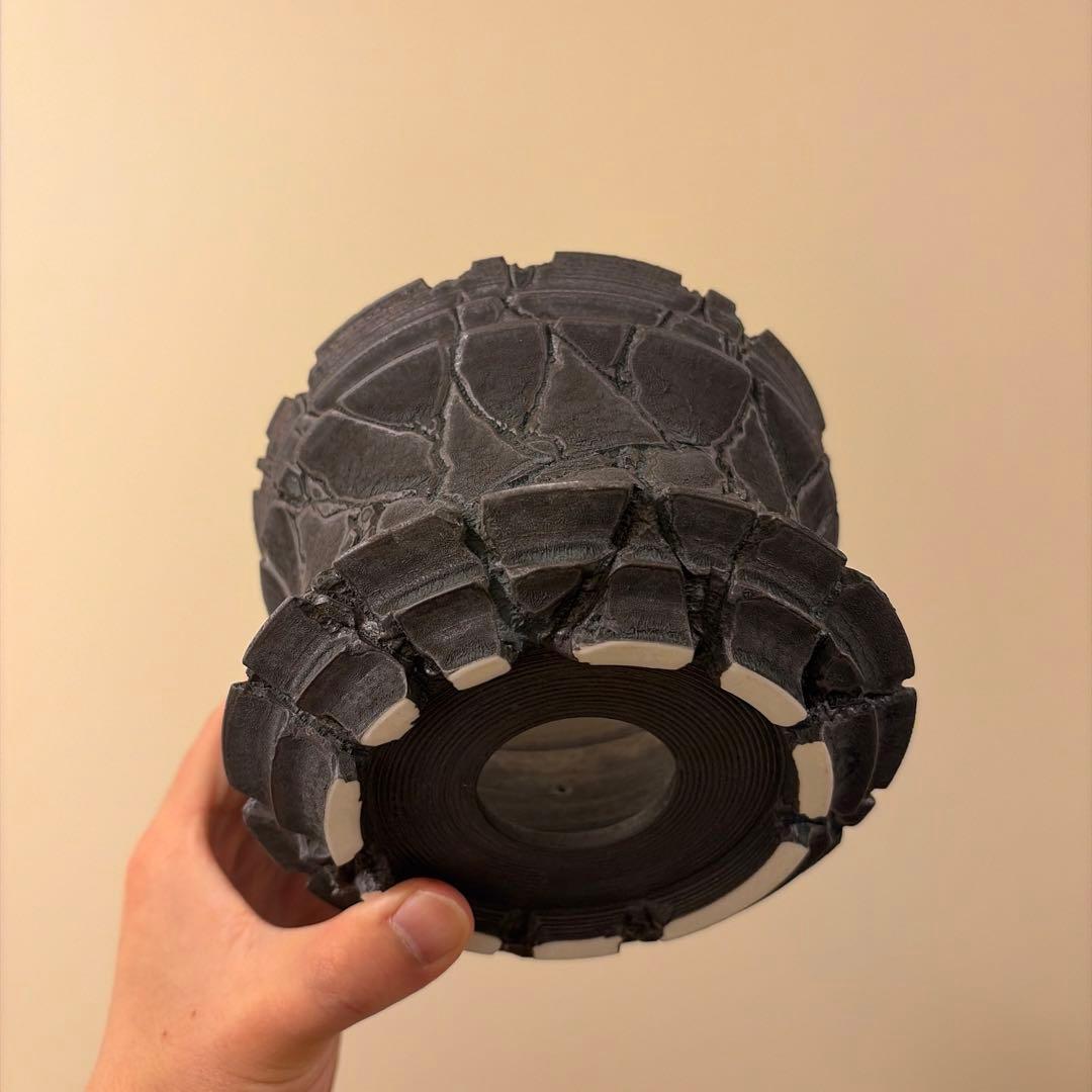 XL 植木鉢 作家鉢 グラキリス パキプス 恵比寿笑い 黒鬼城 晃山