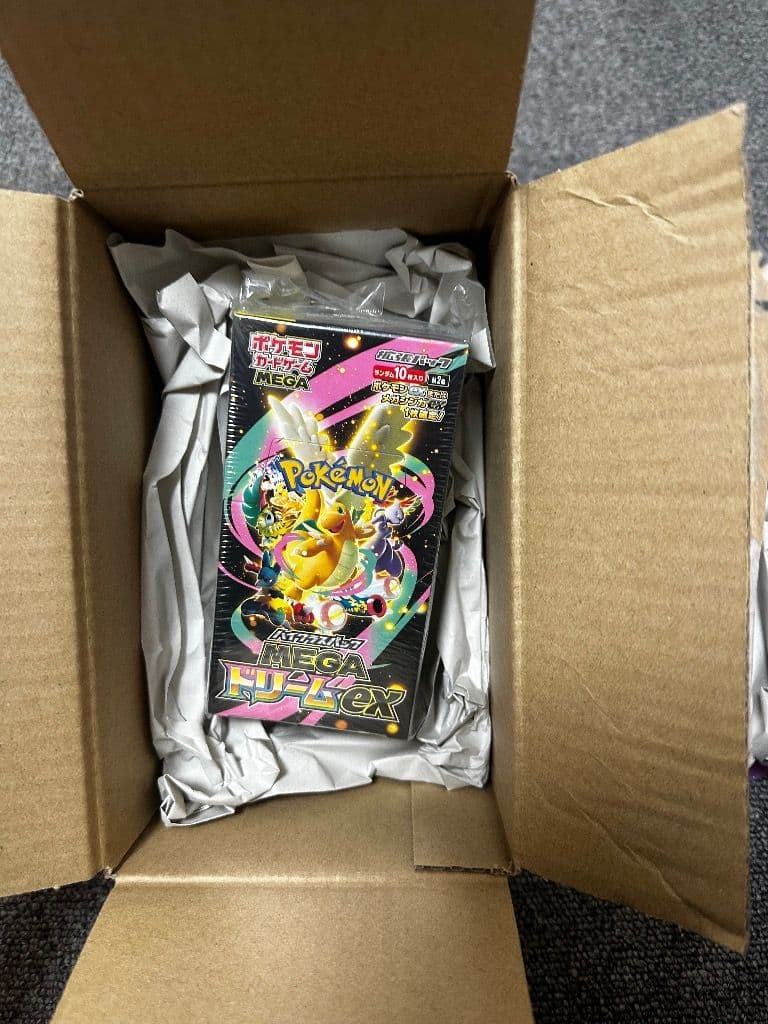 新品シュリンク付 ポケモンカードゲーム MEGA ドリームex 1BOX - メルカリ
