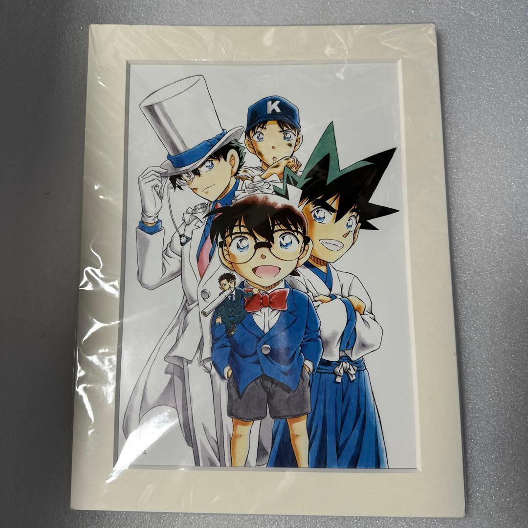 レア 名探偵コナン 複製原画 全サ 青山剛昌先生 怪盗キッド ヤイバ 未