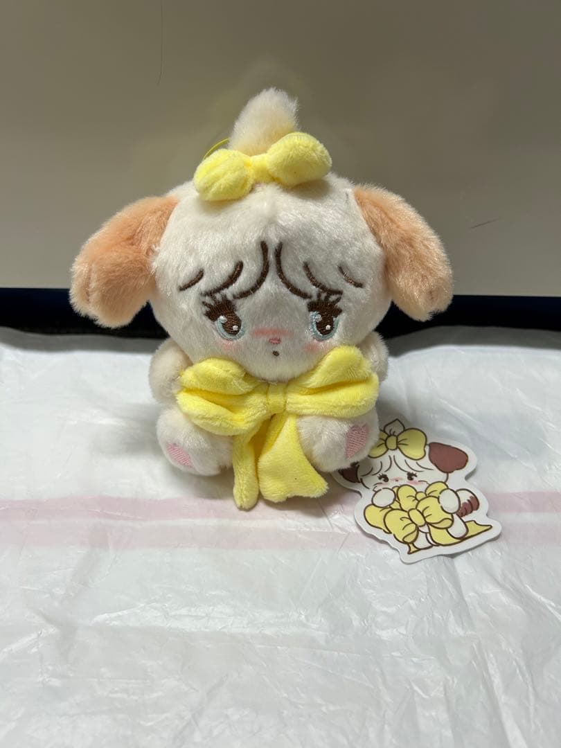 新品未使用 スフレ mikko characters抱きしめおリボンマスコット①