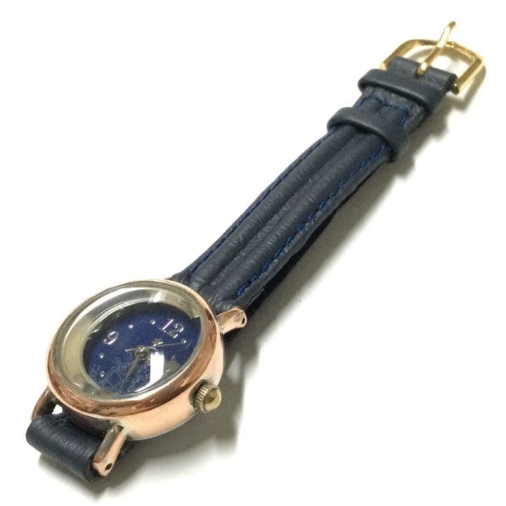 カスタム！中古美品、電池交換済】わちふぃーるど ダヤン 腕時計