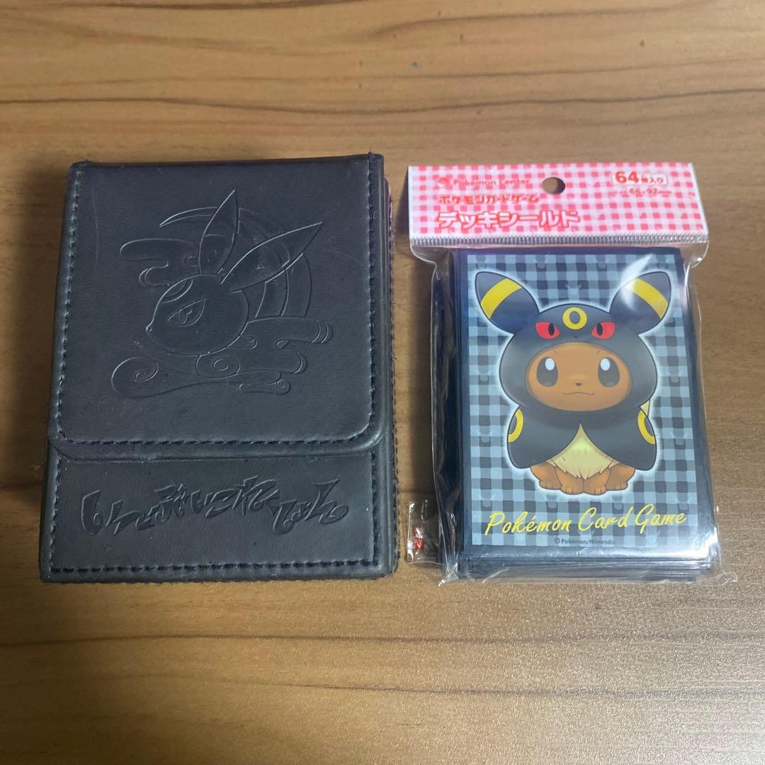 ポケモンカードゲーム デッキシールド デッキケース ブラッキー - メルカリ