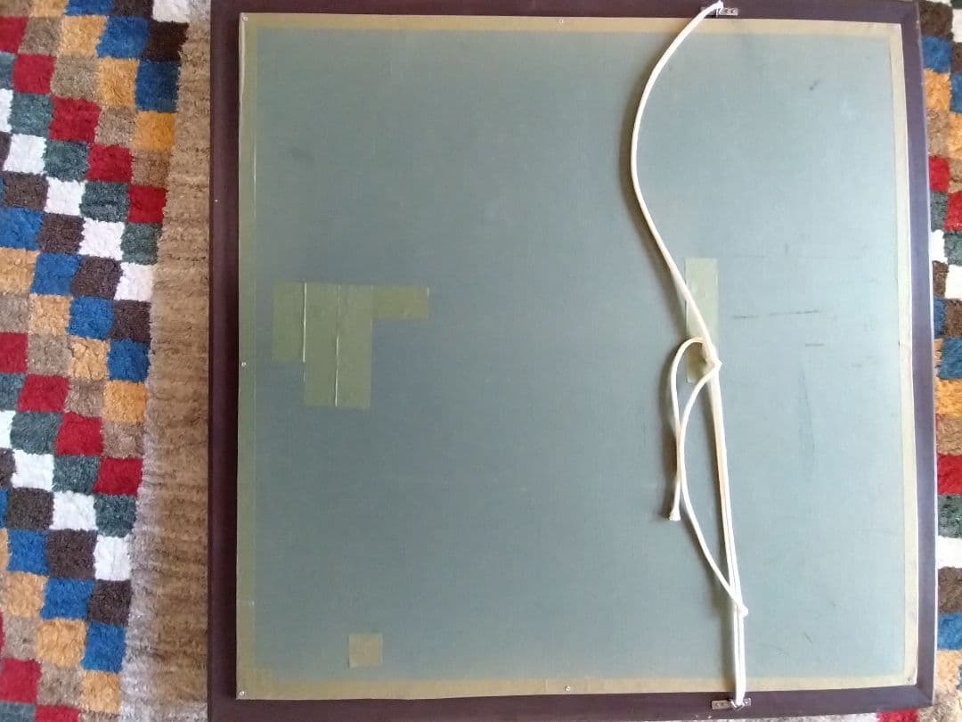 油彩画 松浦安弘 花車