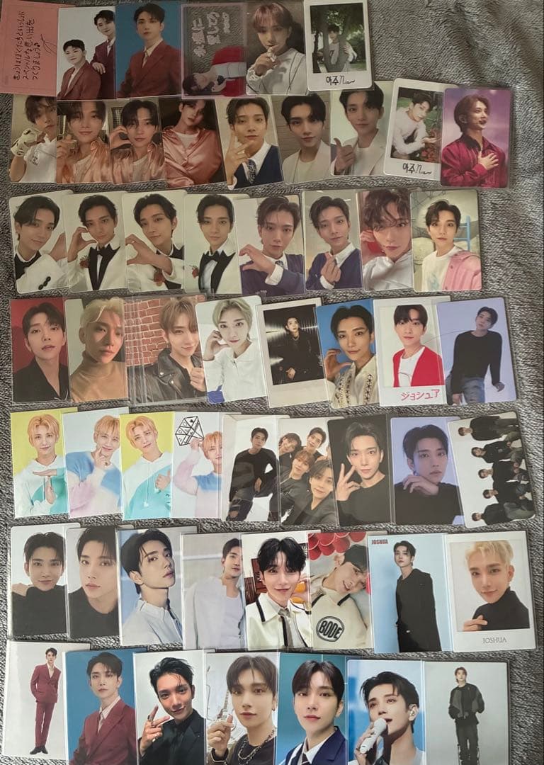 SEVENTEEN セブチ ジョシュア まとめ売り トレカ - メルカリ