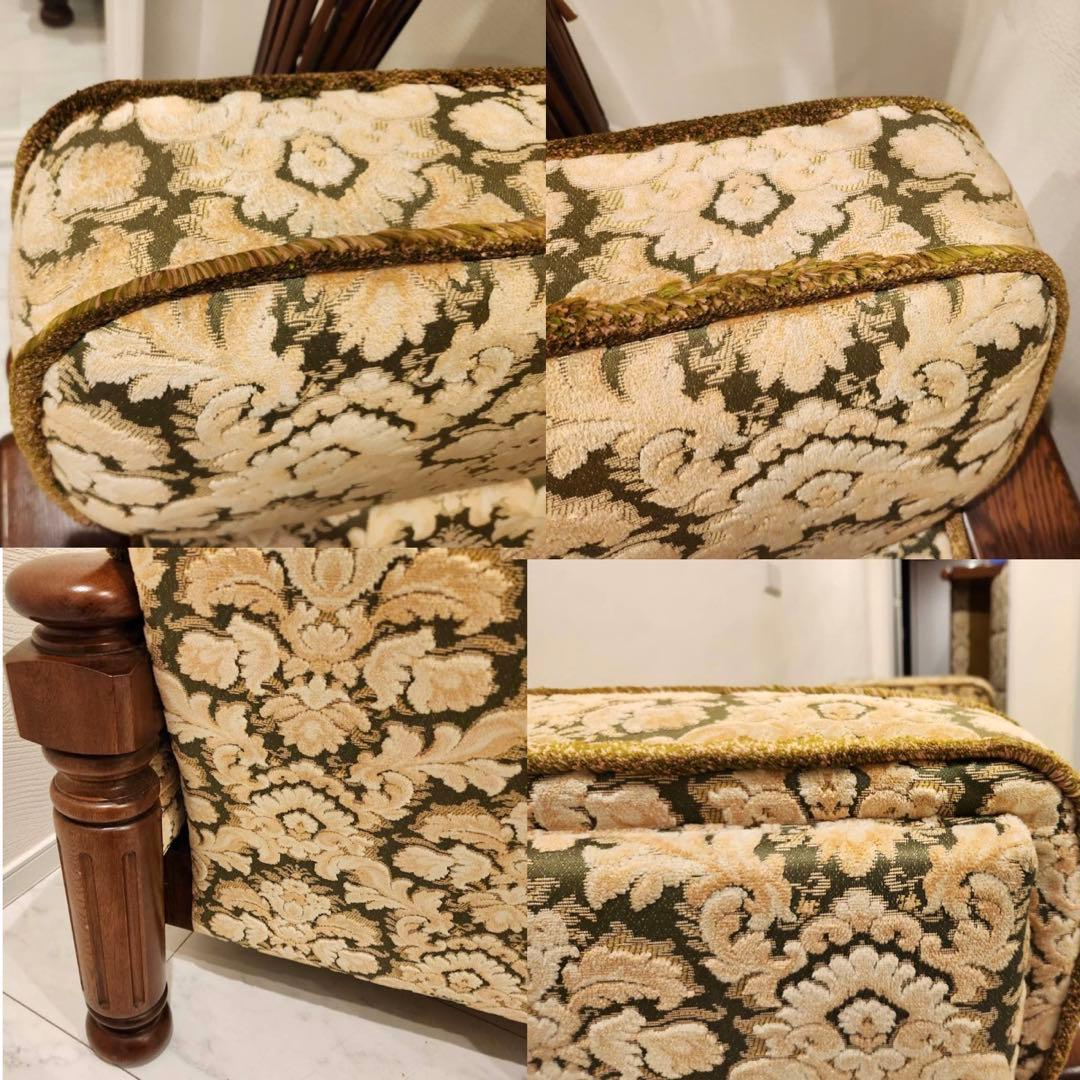 karimoku オールドカリモク コロニアル金華山1人掛けソファ イス