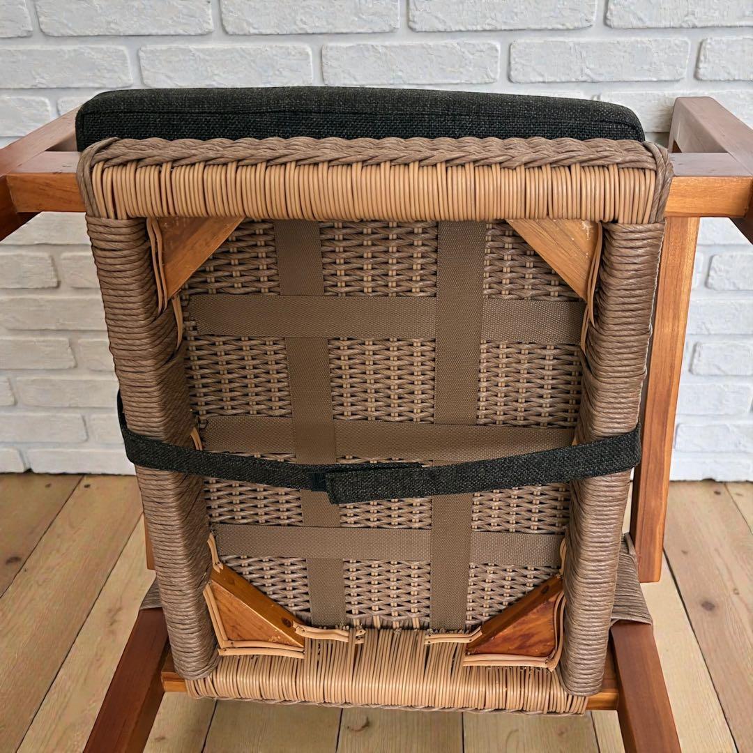 ③美品✨ Kayu style グリーユ ダイニングチェア チーク材 高級家具