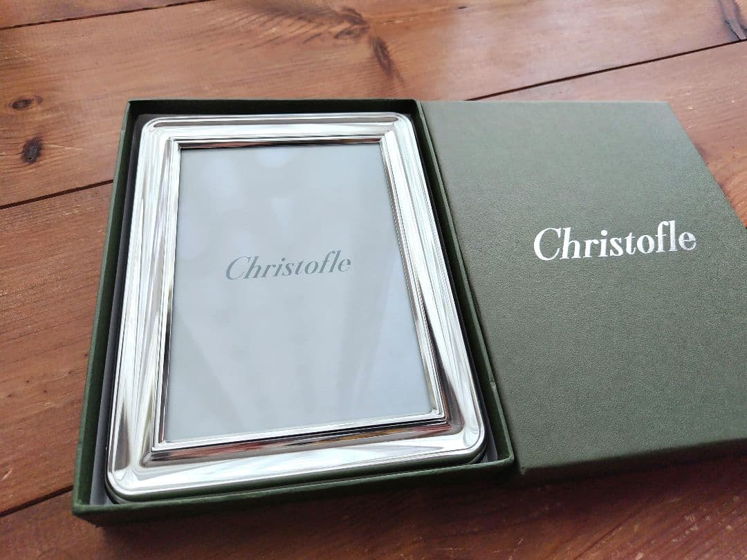 【新品未使用】Christofle クリストフル フォトフレーム 写真立て 楽天市場】クリストフル フォトフレーム ブランド小物 写真立て ユニ