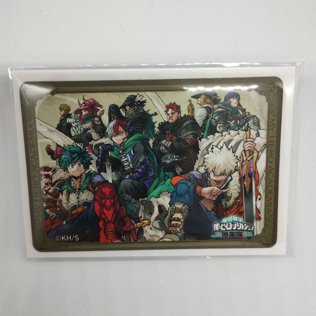 ヒロアカ展 原画展 マグネットステッカーコレクション 十傑 爆豪勝己