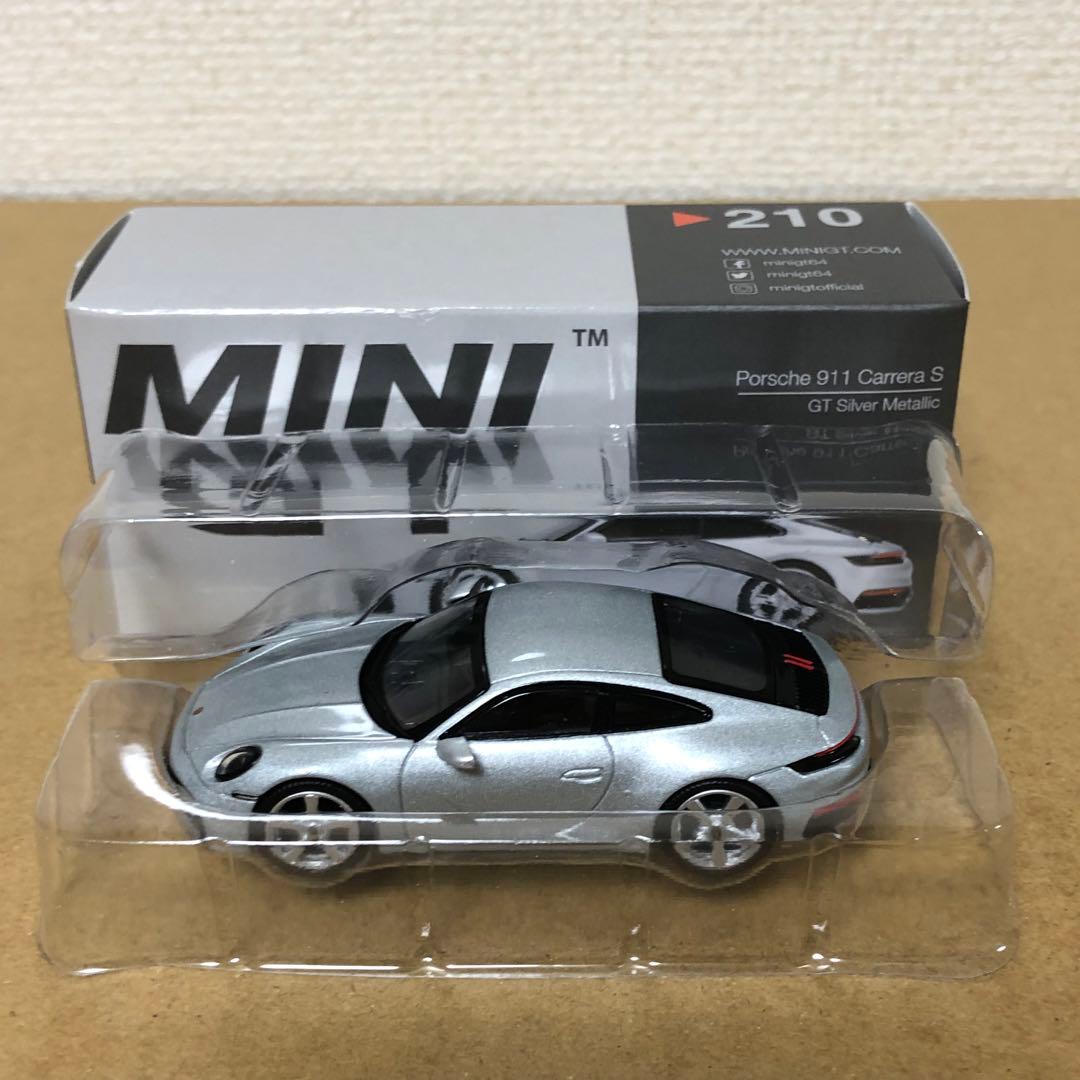 2台セット MINI GT ミニGT PORSCHE 911 CARRERA S
